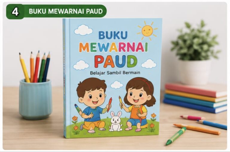 Buku Mewarnai PAUD